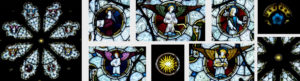 St Oswald's Church rose window